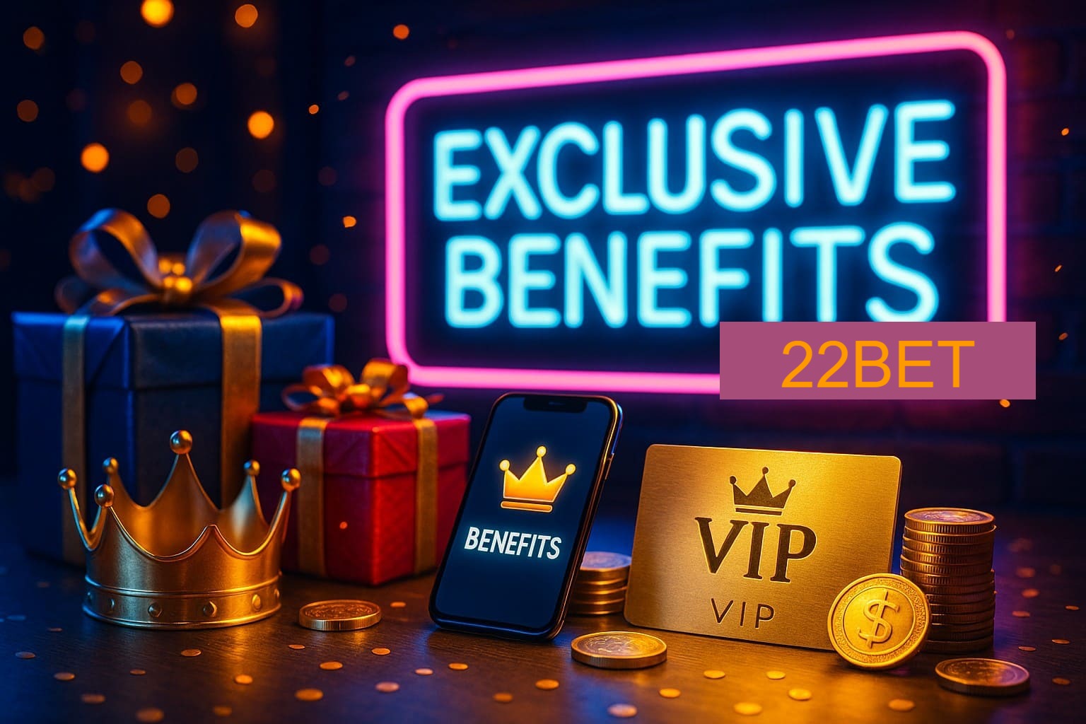Benefícios do 22BET