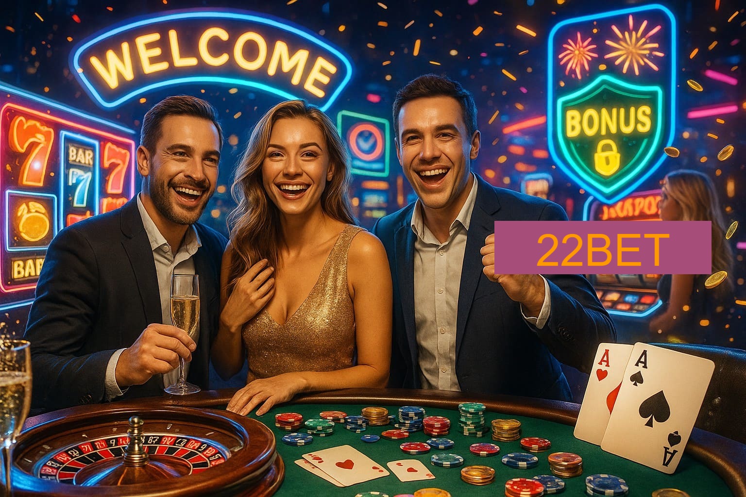 Jogos emocionantes no 22BET