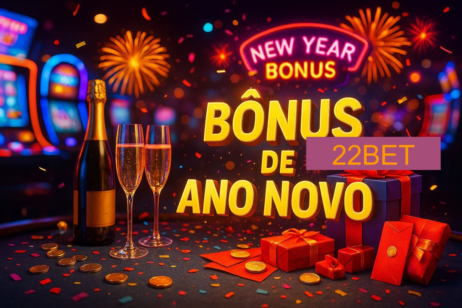Promoções de Ano Novo no 22BET